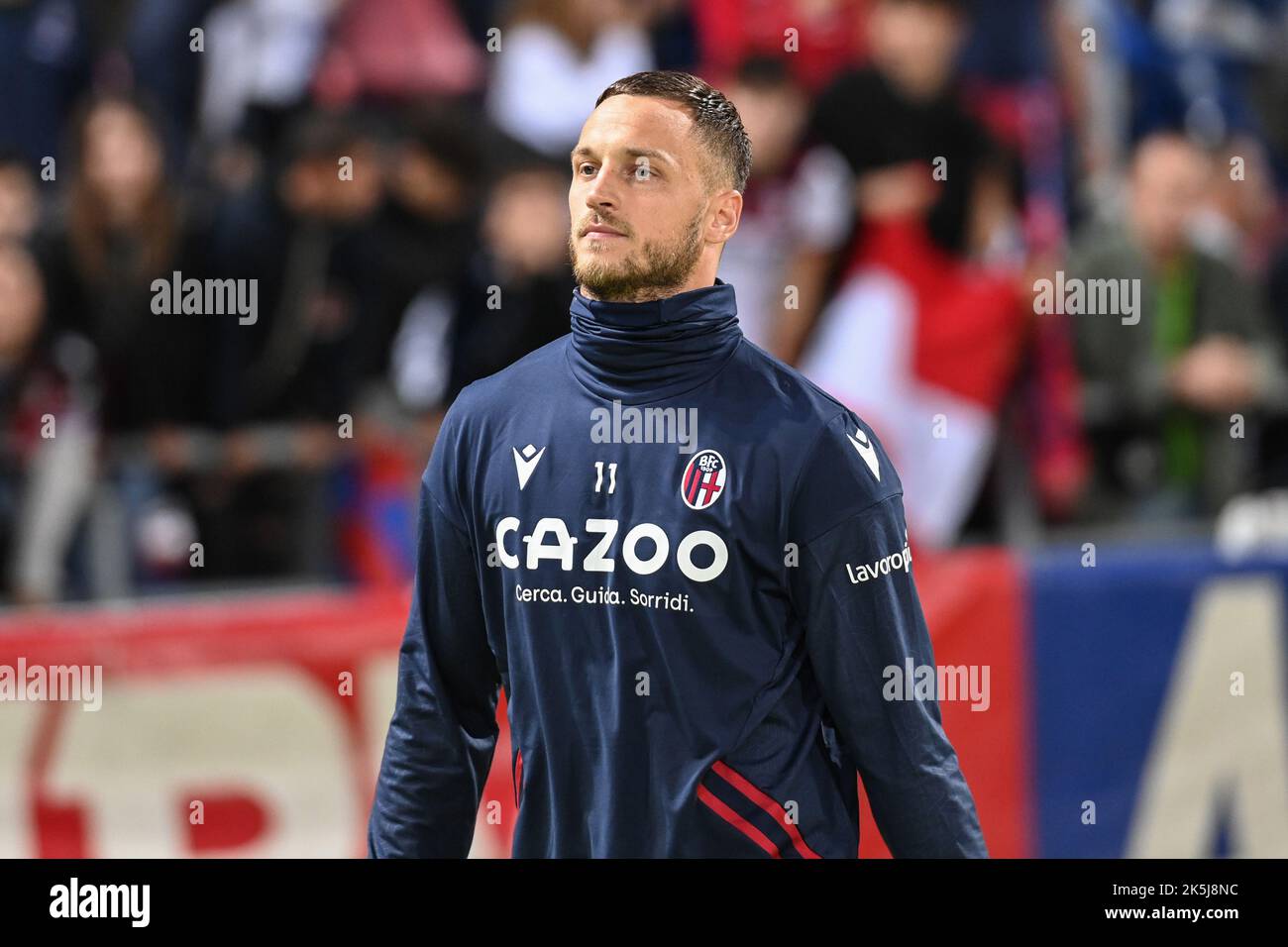 Bologna, Italy. 08th Oct, 2022. Marko Arnautovic (Bologna) portrait