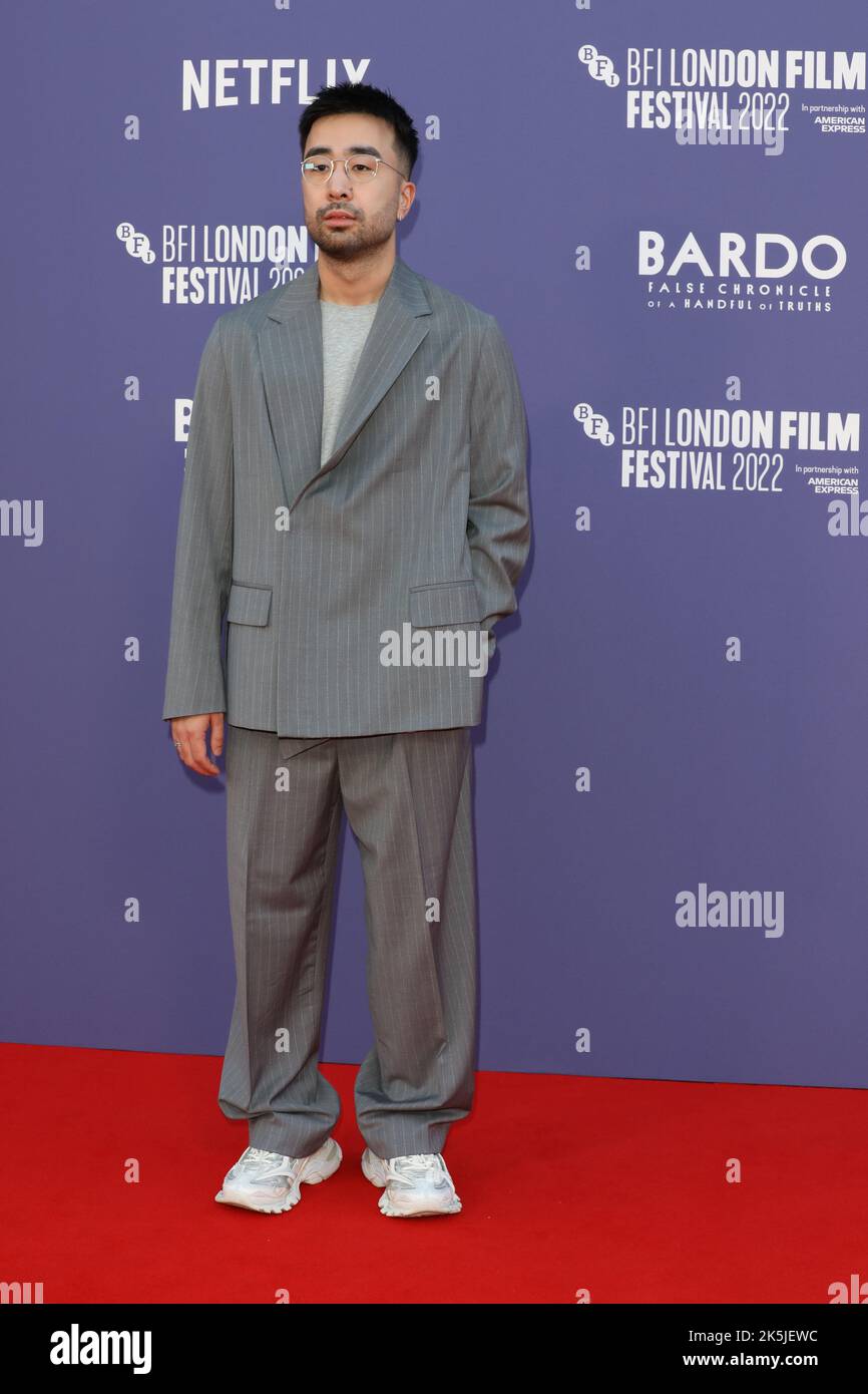 London, UK. 8th Oct 2022. Tim Dessaint attends UK premiere of ''Bardo