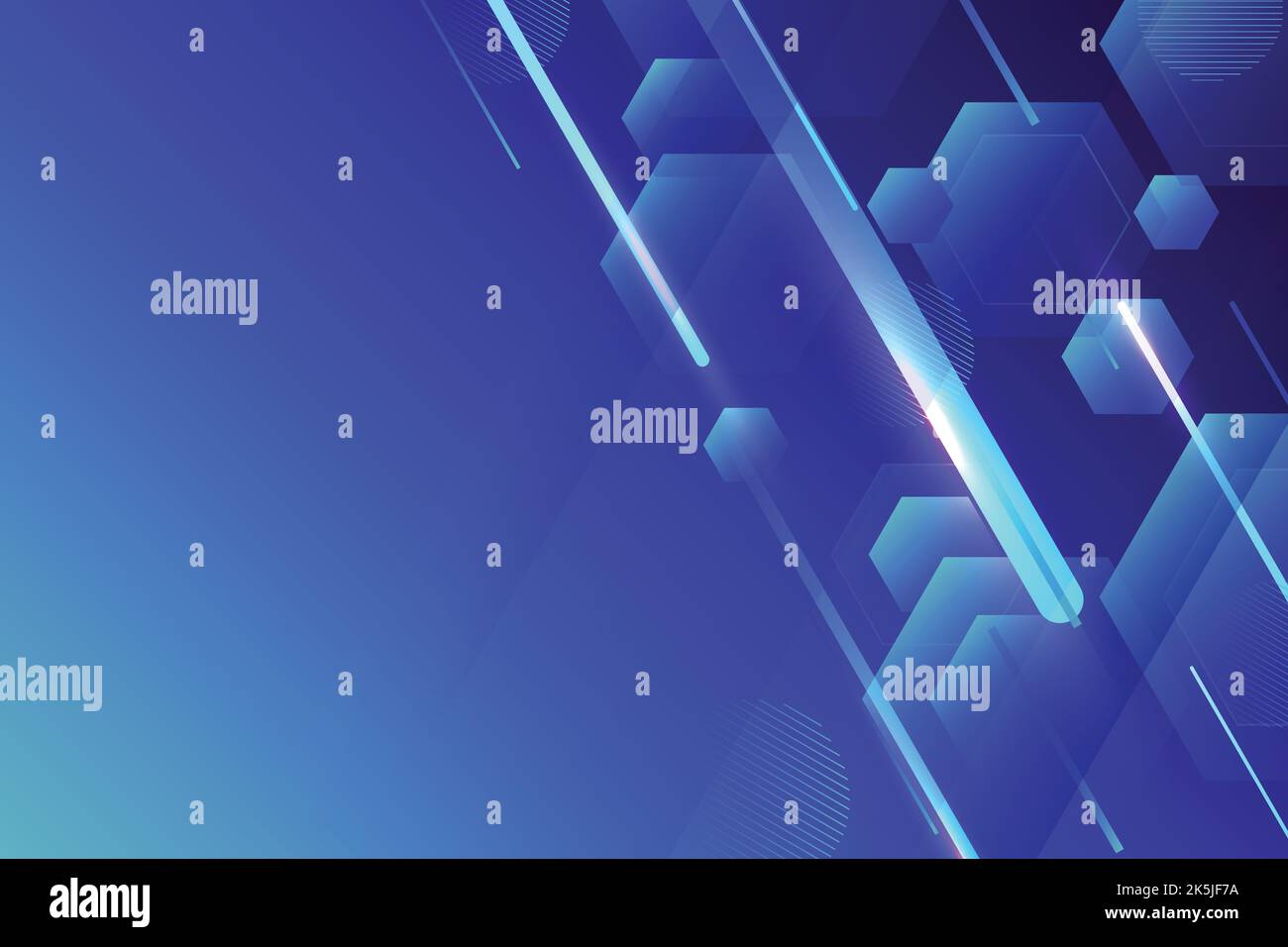 gradient blue abstract geometric background vector design illustration ...