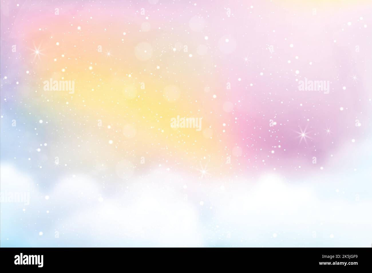 gradient pastel sky background vector design illustration Stock Vector ...