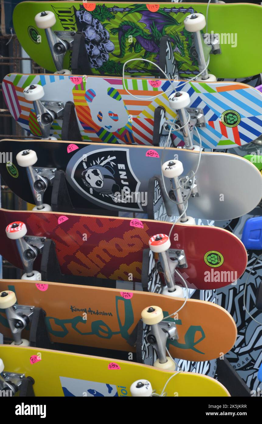 Los Angeles, California, USA September 8, 2022 skateboards for sale