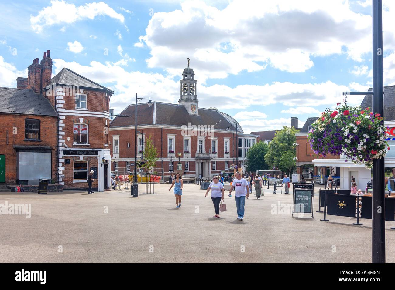 The Town Hall, Market Square, Braintree, Essex, England, United Kingdom Stock Photo