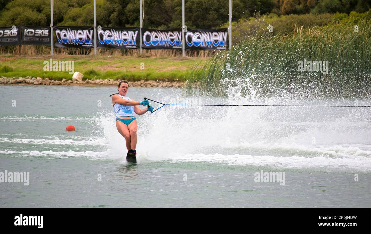 Mulwala, New South Wales Australia 3 April 2022 Female competitor