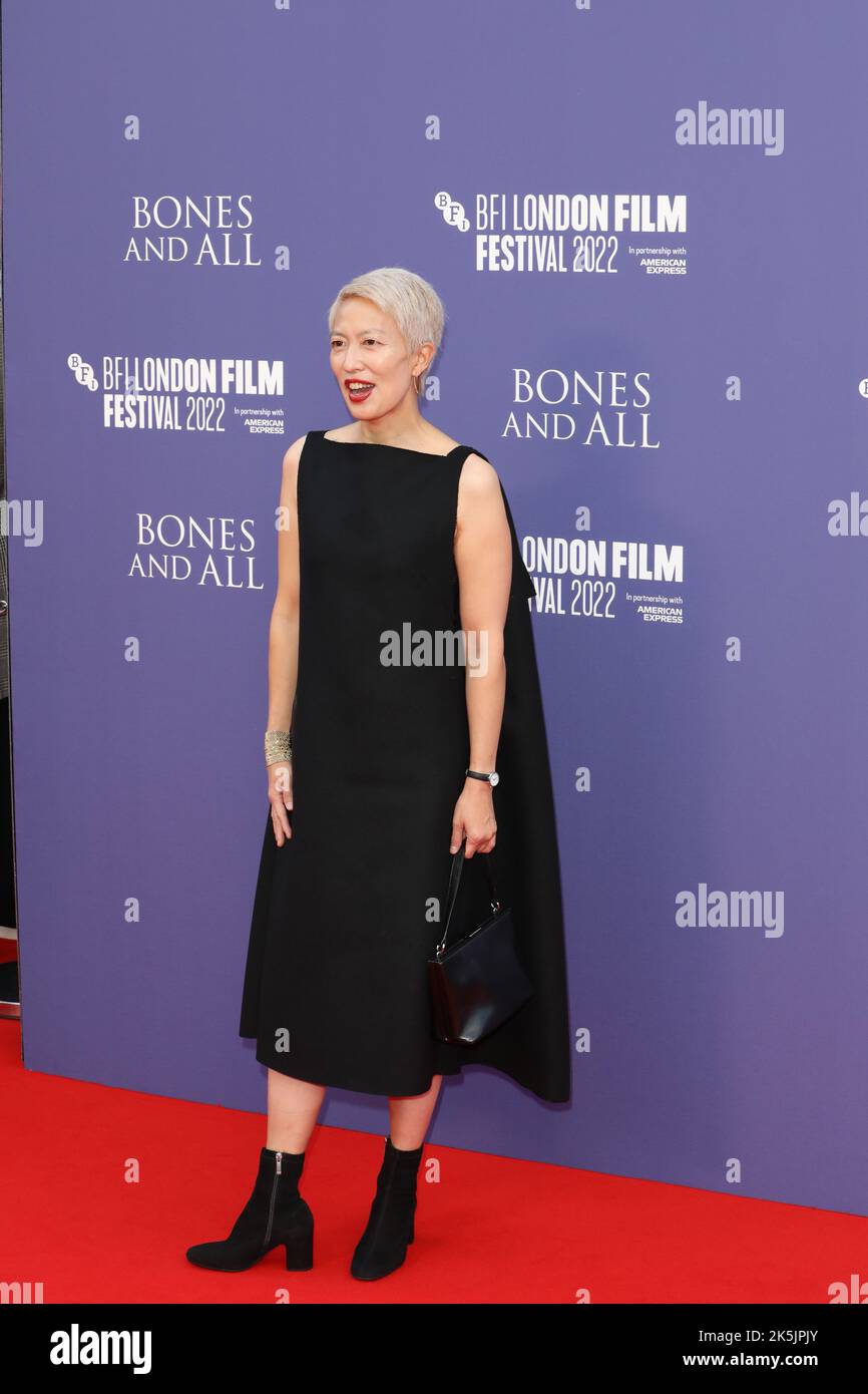 Theresa Park attends "Bones & All" premiere during the 66th BFI London