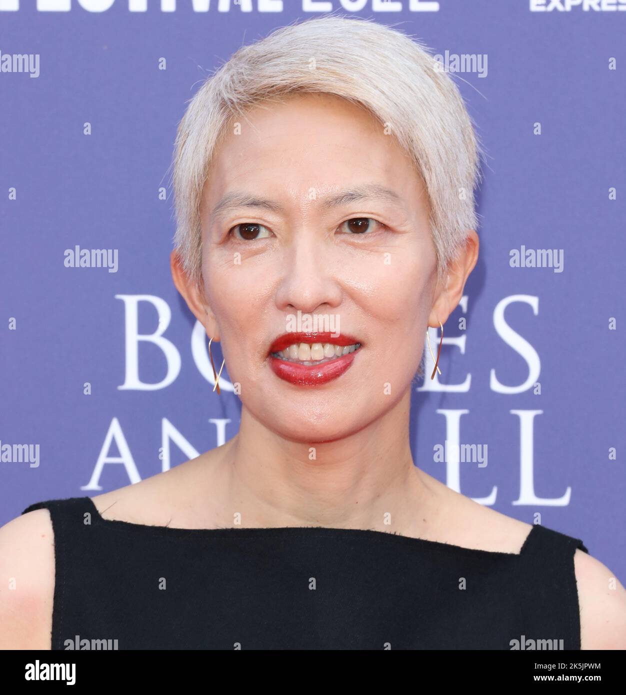 Theresa Park attends "Bones & All" premiere during the 66th BFI London