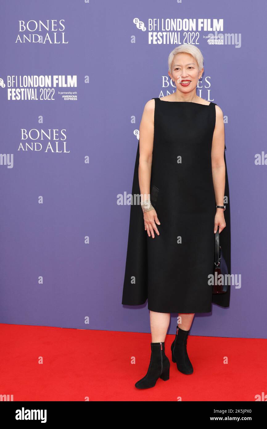 Theresa Park attends "Bones & All" premiere during the 66th BFI London