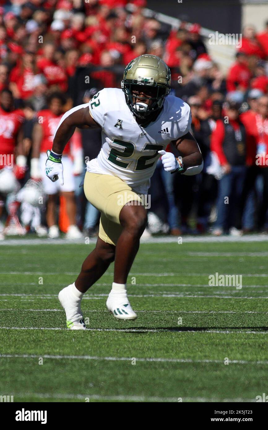 Cincinnati, Ohio, USA. 8th Oct, 2022. South Florida Bulls RB K'Wan