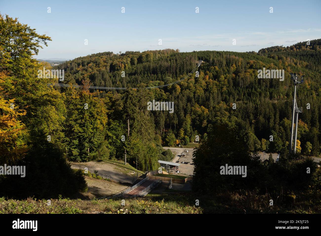  Willingen, Germany. 06th Oct, 2022. Parts of the "Skywalk Willingen 