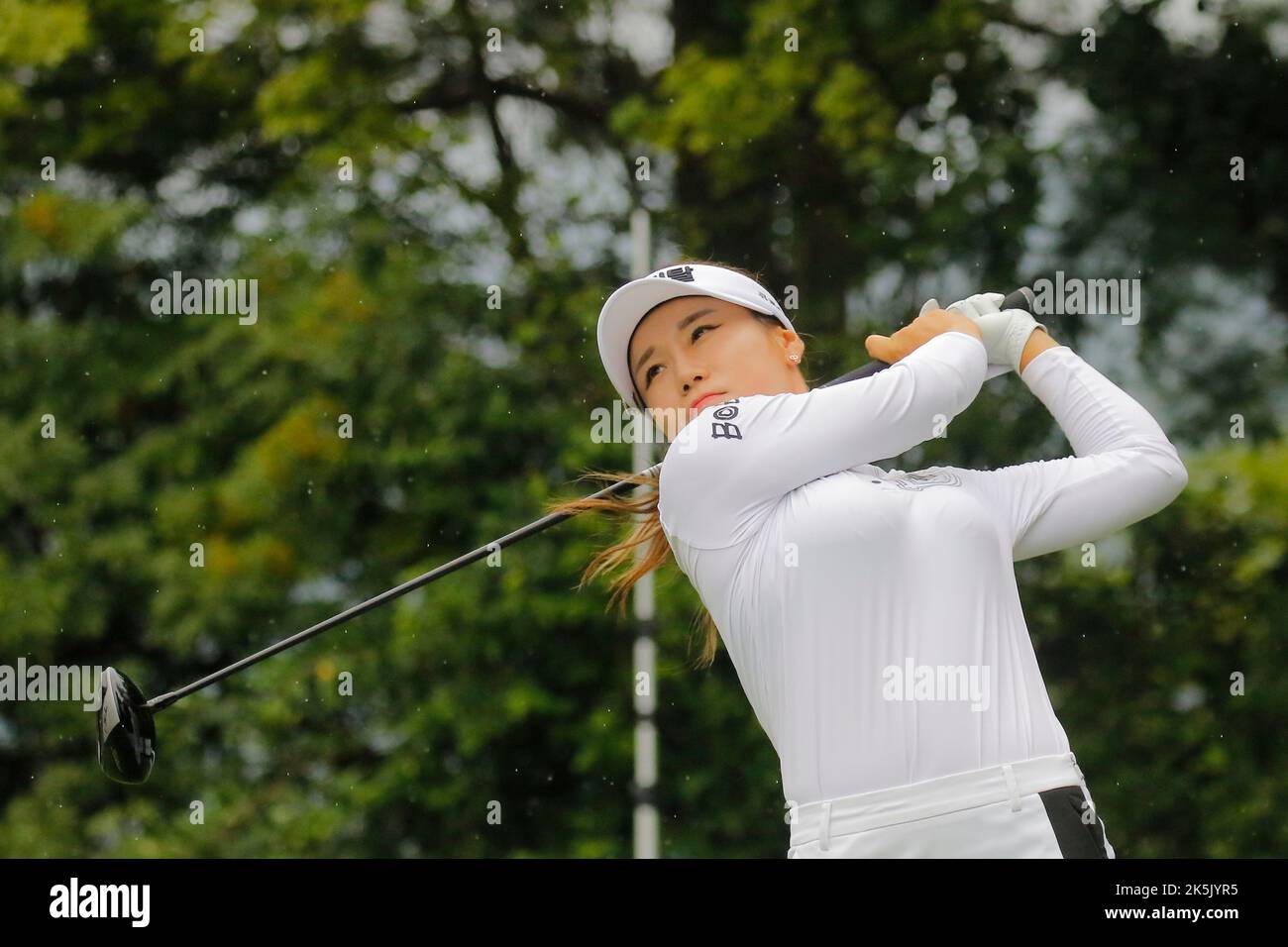 Aug 25, 2022Chuncheon, South KoreaHwang Jeong Mee action on the 9th