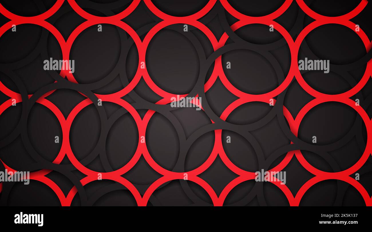 Vector background black circles hi-res stock photography and images - Alamy