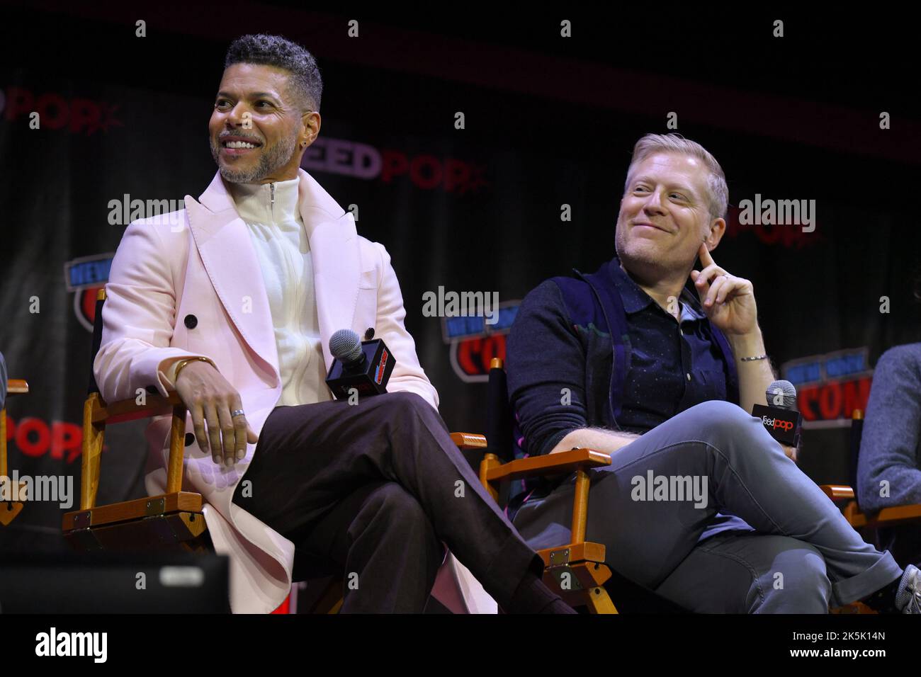 Wilson Cruz and Anthony Rapp attend the 'Star Trek Universe' panel at ...