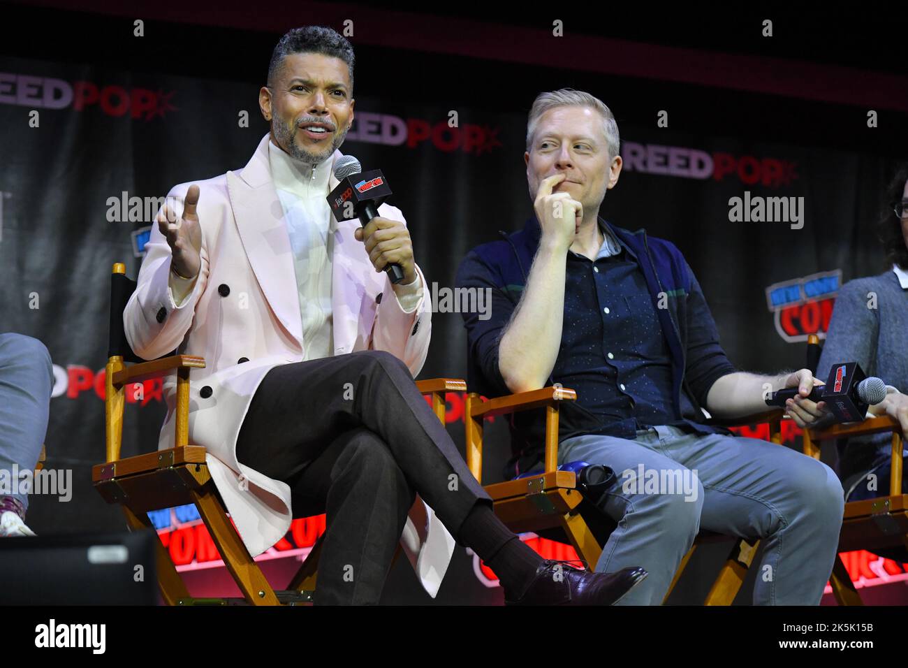 Wilson Cruz and Anthony Rapp attend the 'Star Trek Universe' panel at ...