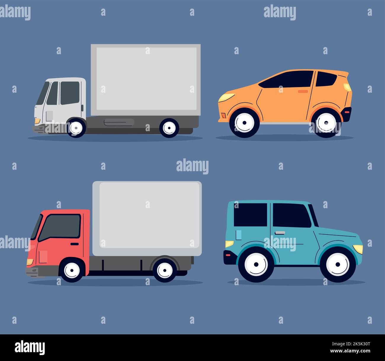 four mockup vehicles icons Stock Vector Image & Art - Alamy