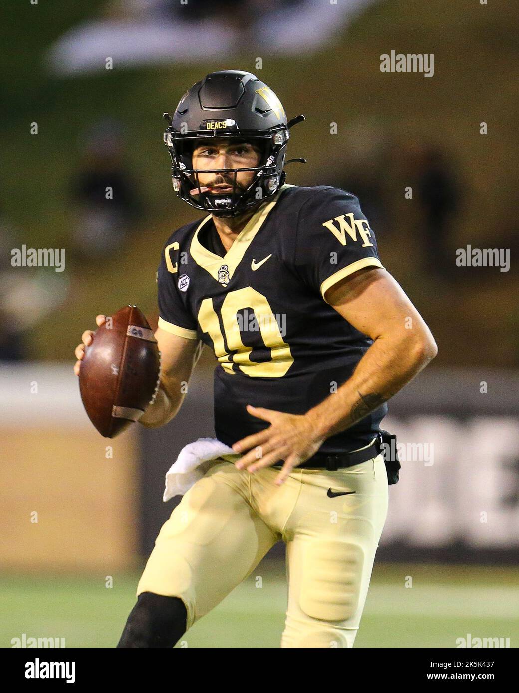 Truist Field, WinstonSalem, North Carolina. 8th Oct, 2022. Wake Forest