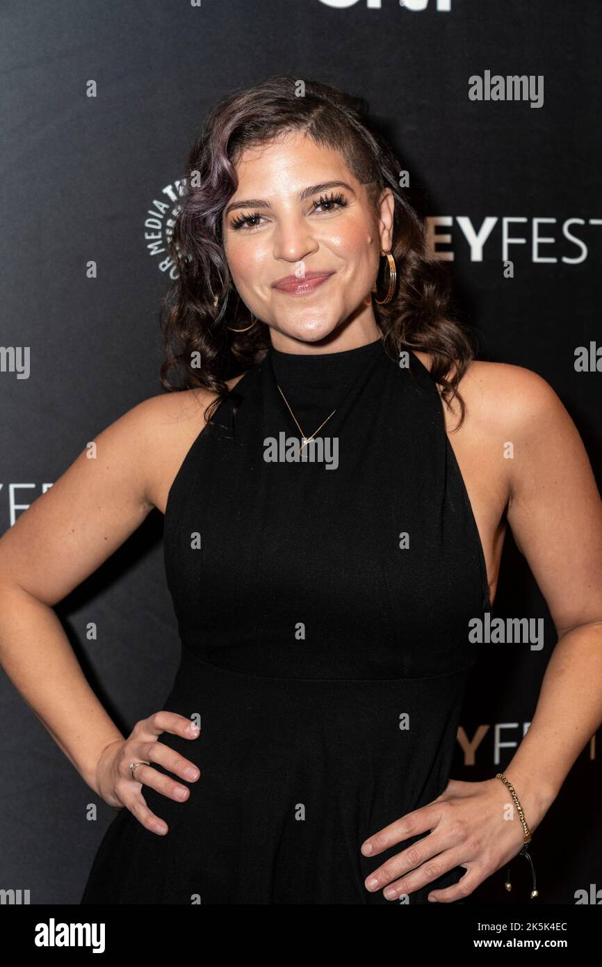 Paola Lazaro Juanita attends PaleyFest panel for The Walking Dead at