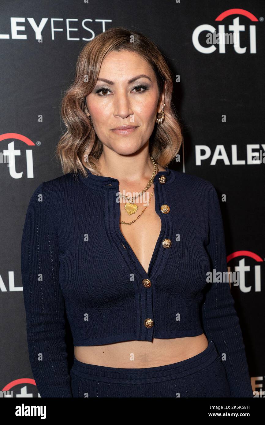 New York, USA. 08th Oct, 2022. Eleanor Matsuura attends PaleyFest panel
