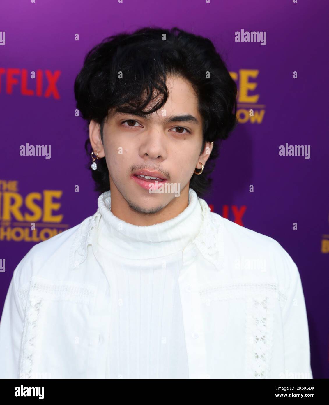 Myles Vincent Perez arrives at The Special Screening of Netflix The