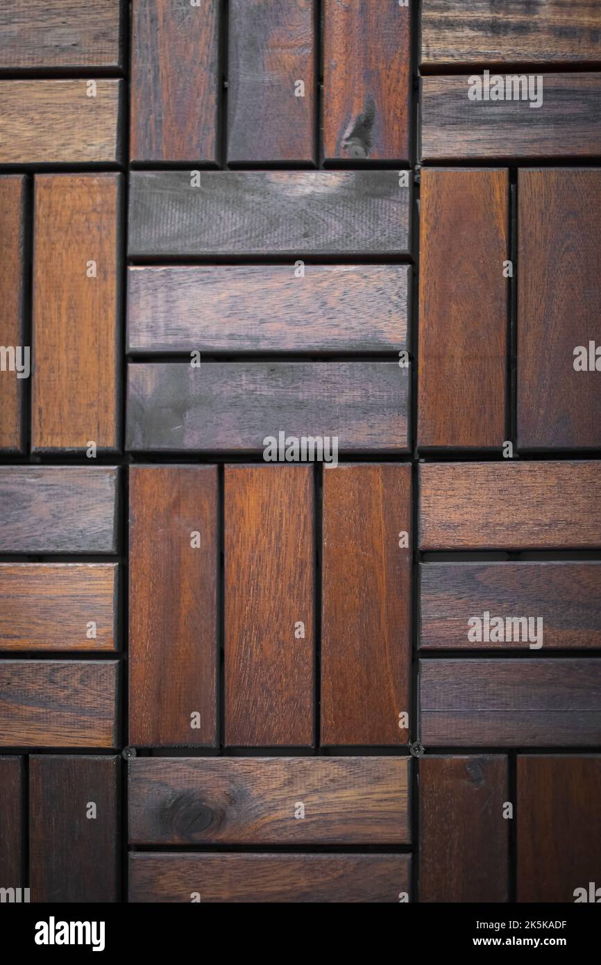 Wooden rectangular parquet, seamless background, paneling pattern