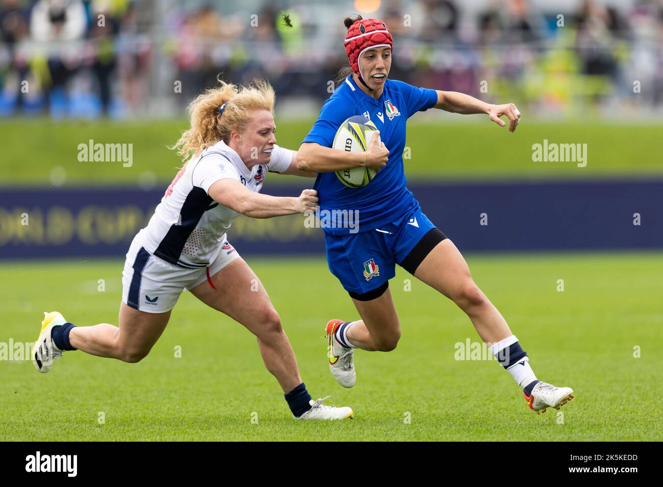 Italy's Vittoria Ostuni Minuzzi during the Women's Rugby World Cup