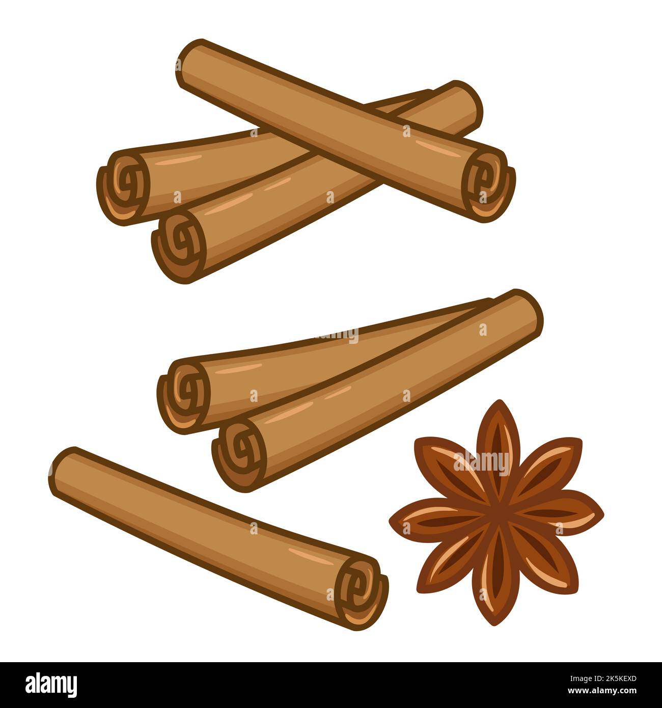 cinnamon sticks clipart