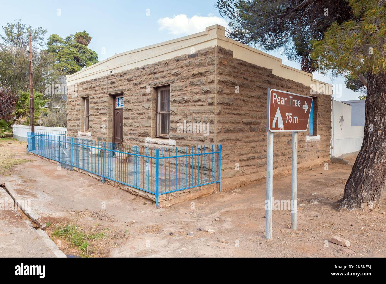 LOXTON, SOUTH AFRICA SEP 2, 2022 A street scene, with a historic