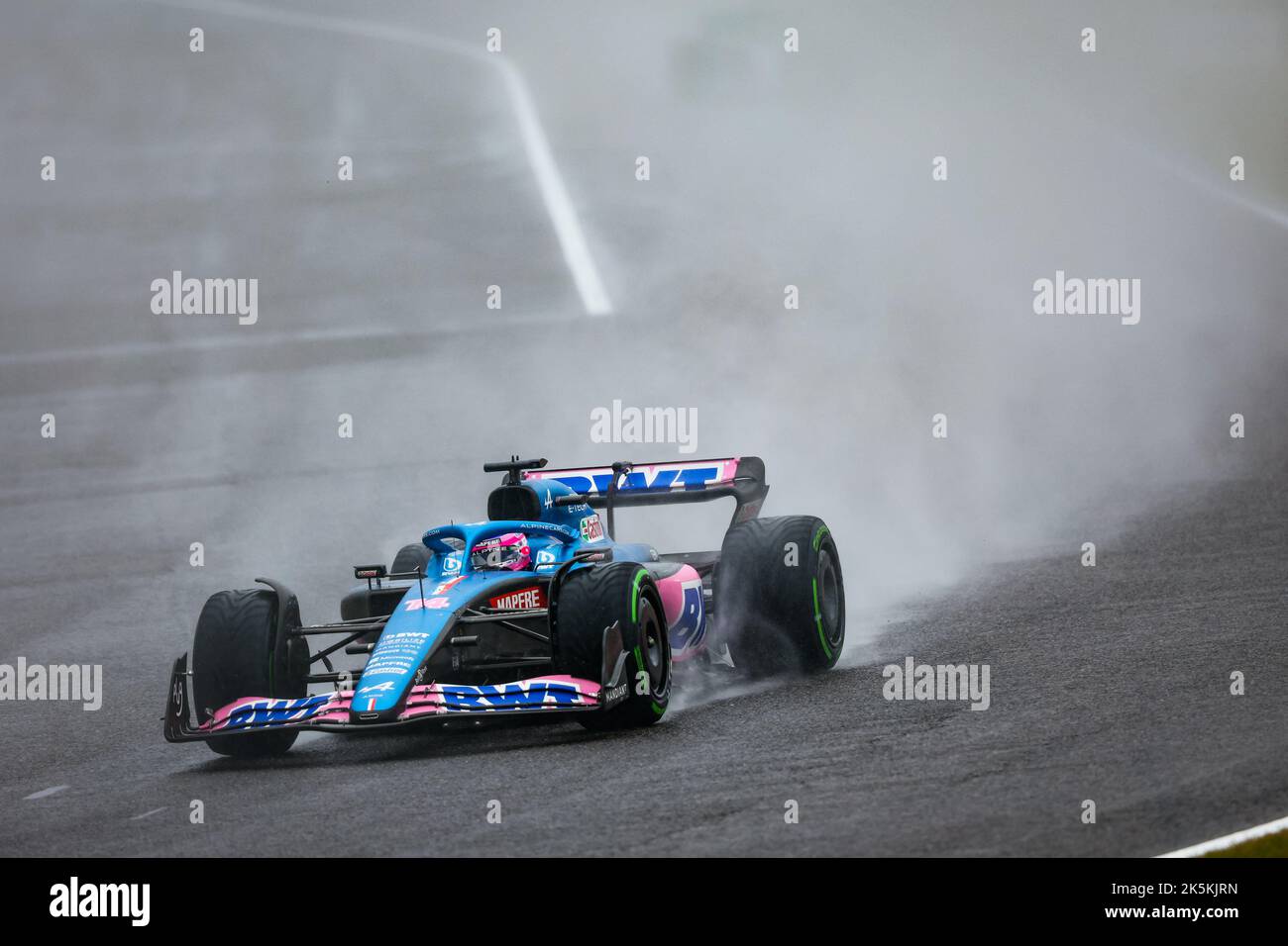 14 ALONSO Fernando (spa), Alpine F1 Team A522, action during the