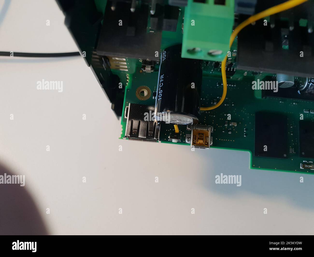 Electronic components and circuit boards Stock Photo Alamy