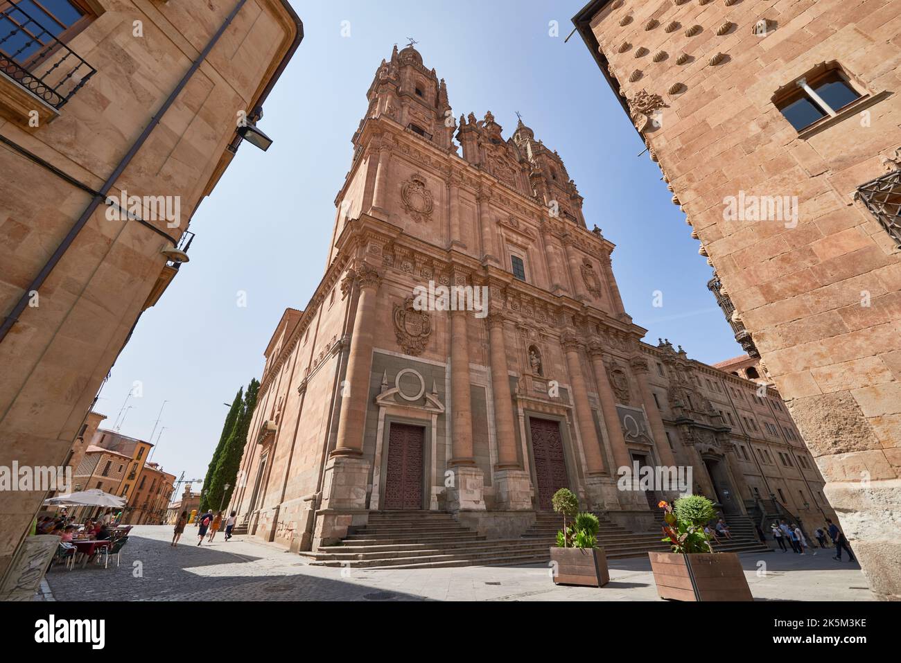 Iglesia del Espíritu Santo (Clerecía), Salamanca City, Province of SalamancaSpain, Europe. Stock Photo