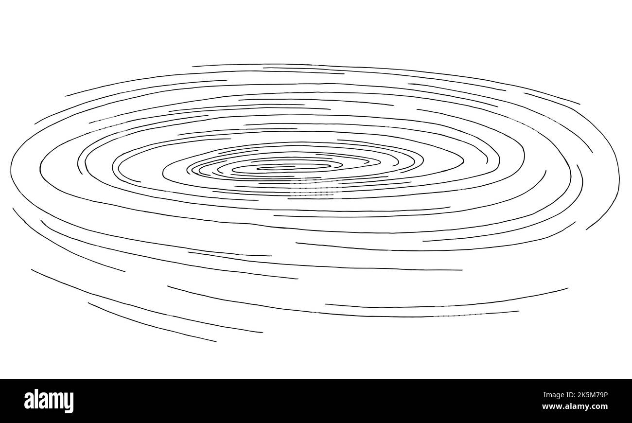 Water swirl Black and White Stock Photos & Images - Alamy