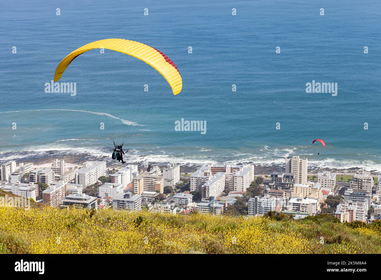 Paragliding at Signal Hill, Cape Town, October 2022 Stock Photo Alamy