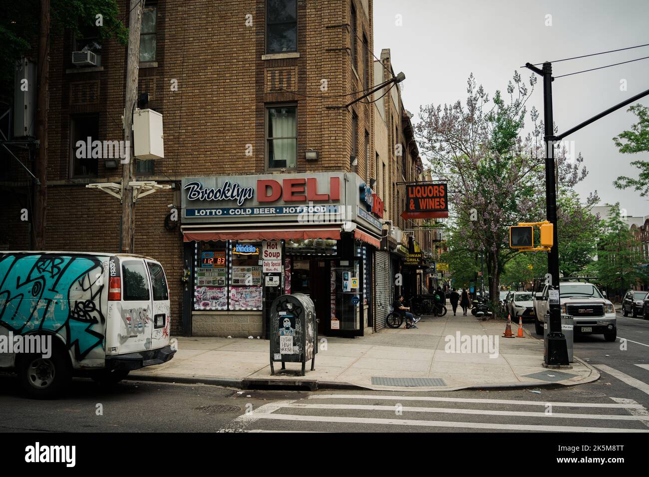 Brooklyn Deli, in Crown Heights, Brooklyn, New York Stock Photo Alamy