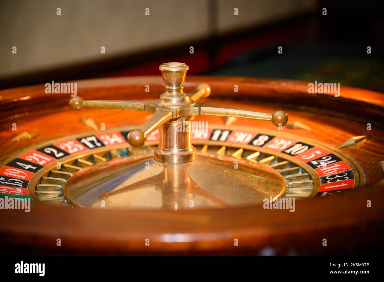 Casino Gambling Table Stock Photo