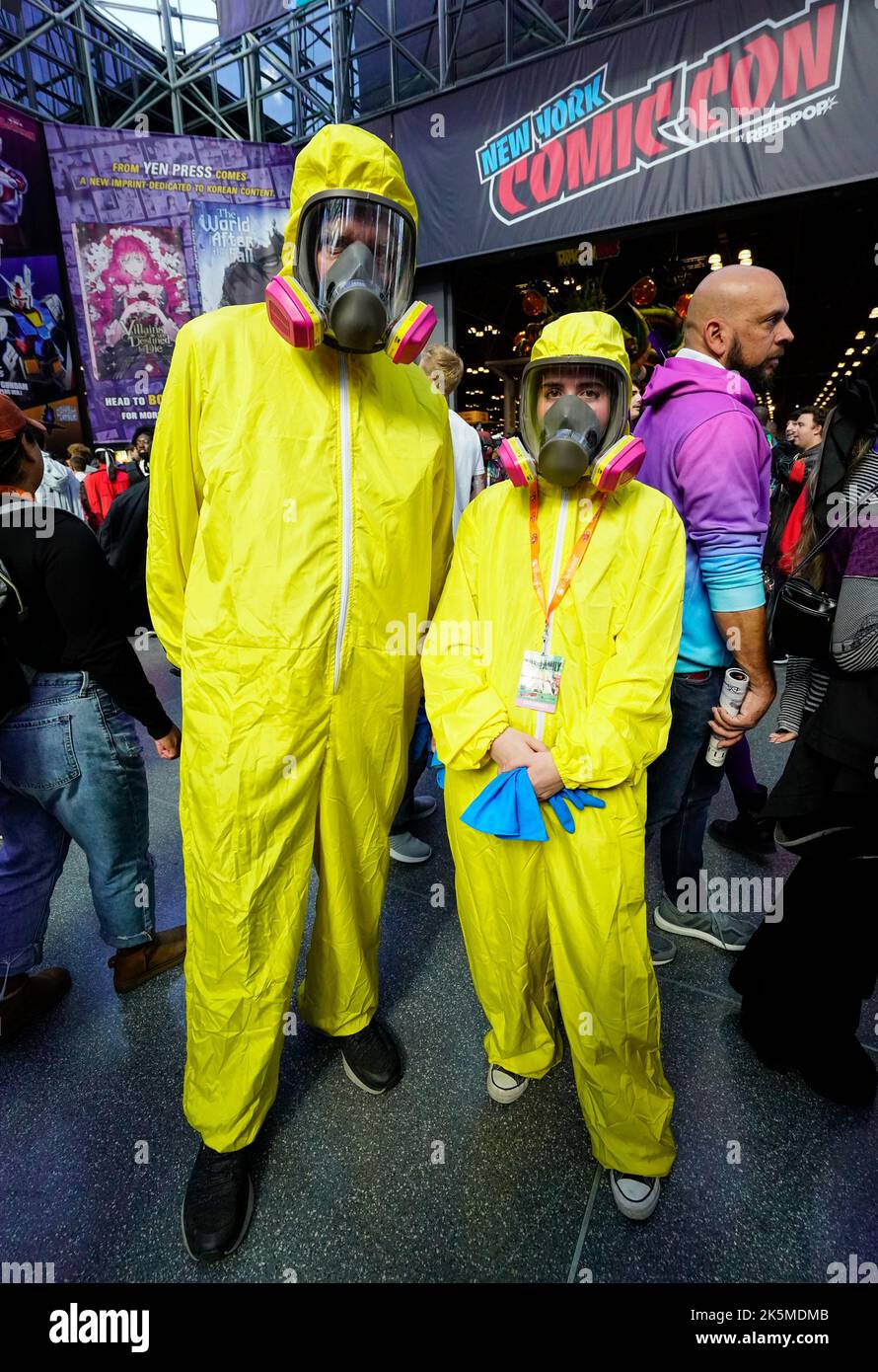 10/0802022 New York City, NY A person dressed as Breaking Bad