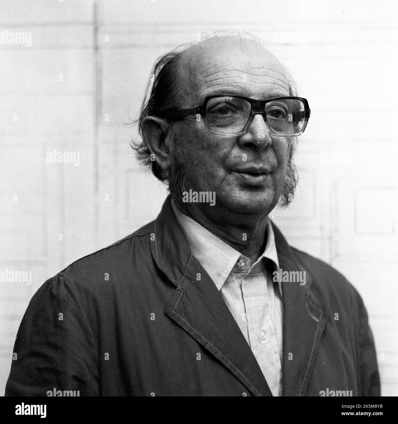 Antonio Berni, Argentine painter, engraver and muralist in his Buenos ...