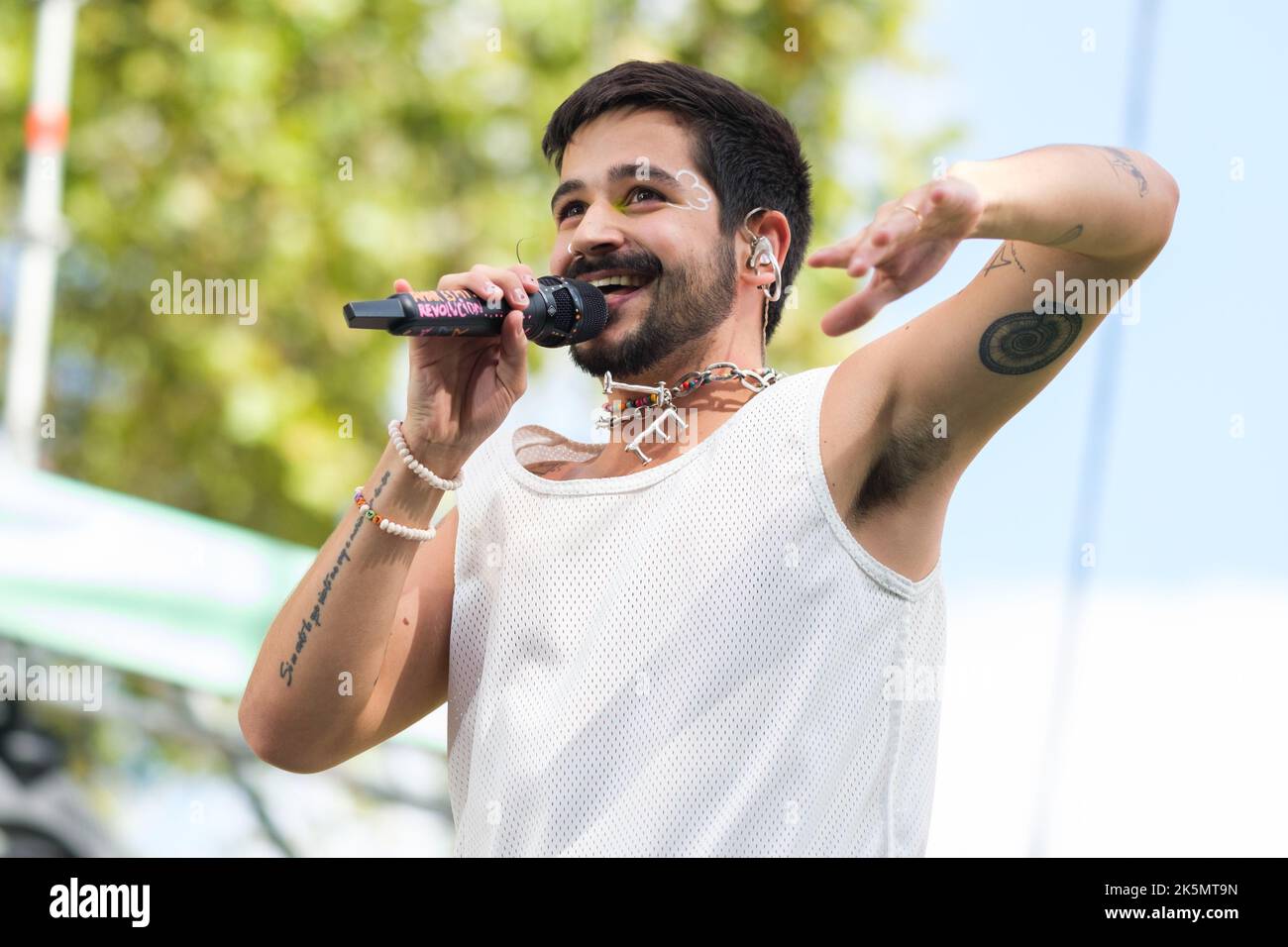 Colombian musician Camilo Andrés Echeverry Correa, better known as ...