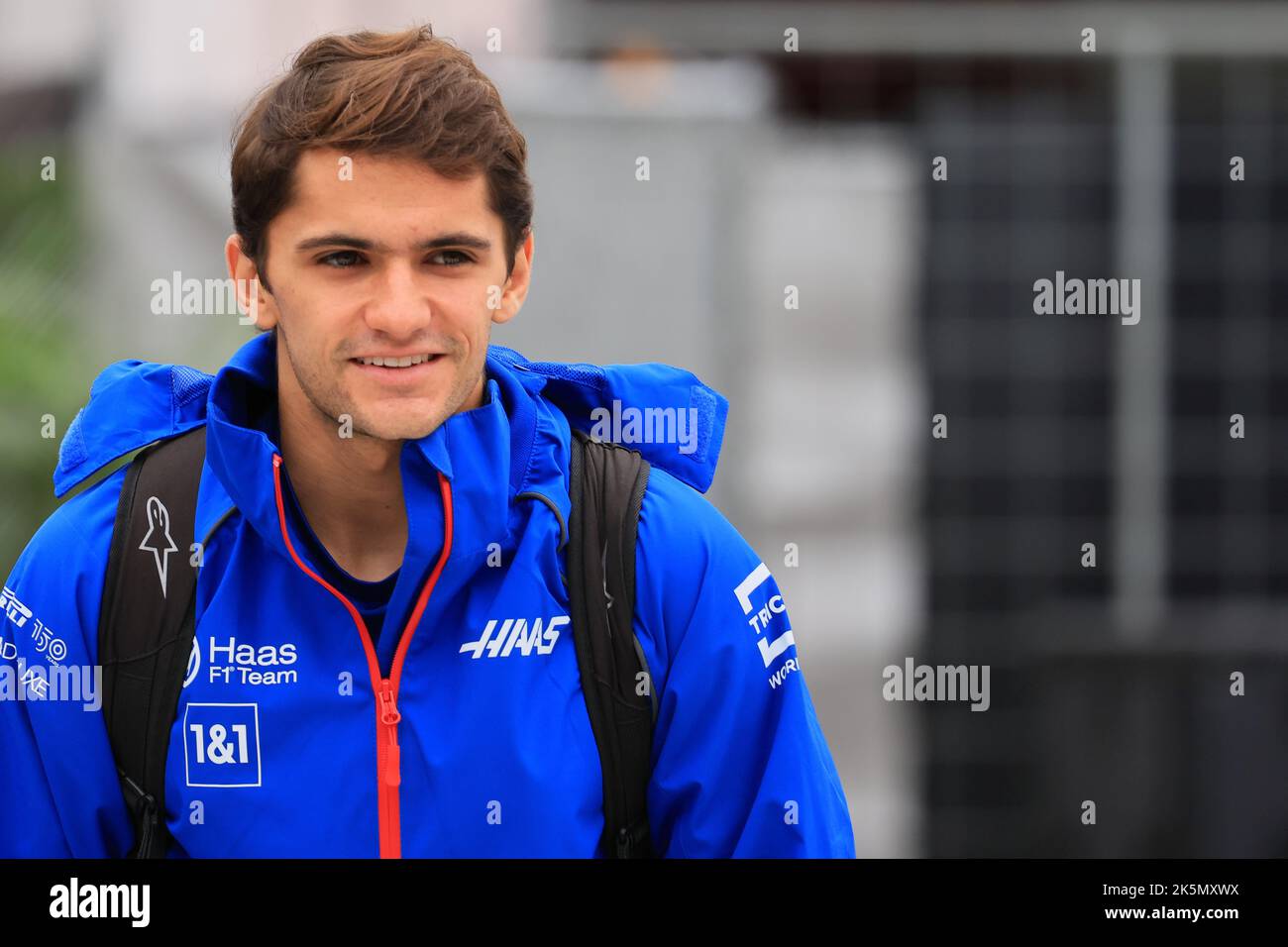 9th October 2022; Suzuka Circuit, Ino, Suzuka City, Mie Prefecture, Japan: FIA F1 Grand Prix of Japan, Race day; Haas F1 Team Reserve driver, Pietro Fittipaldi Stock Photo