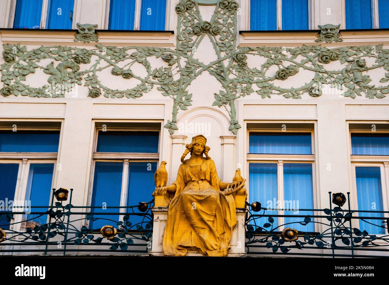 Art Nouveau In Prague Czech Republic Stock Photo Alamy Art Nouveau In Prague Czech Republic Stock Photo Alamy
