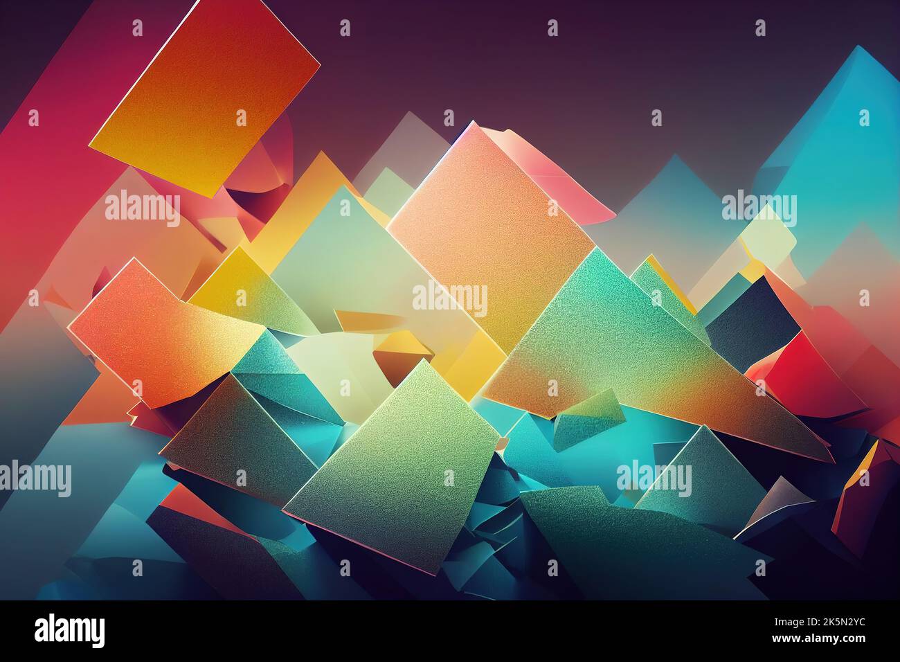 Colorful abstract background with waves art pattern. 3D style ...
