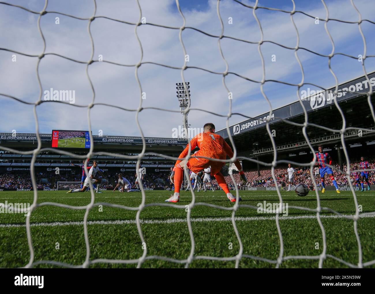 9th October 2022; Selhurst Park, Crystal Palace, London, England; Premier League football