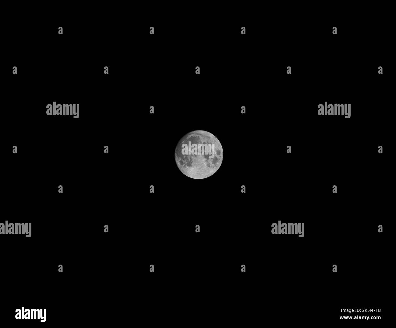 Waxing Gibbous (Hunter of Harvest Moon), one day before Full moon in