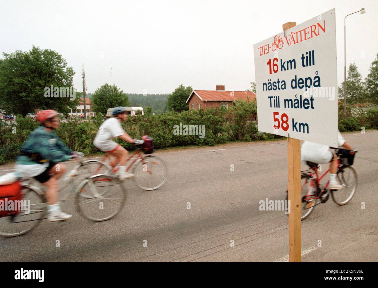 Tjejvättern, the Nordic region's largest cycling exercise race, is part ...