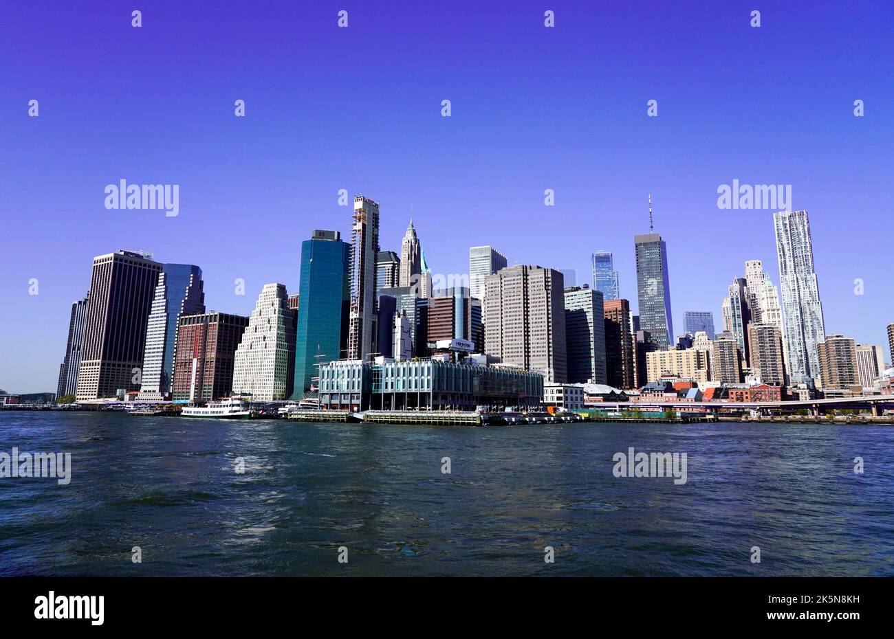 New York, USA. 10/0702022 New York City, NY Views of the South Street