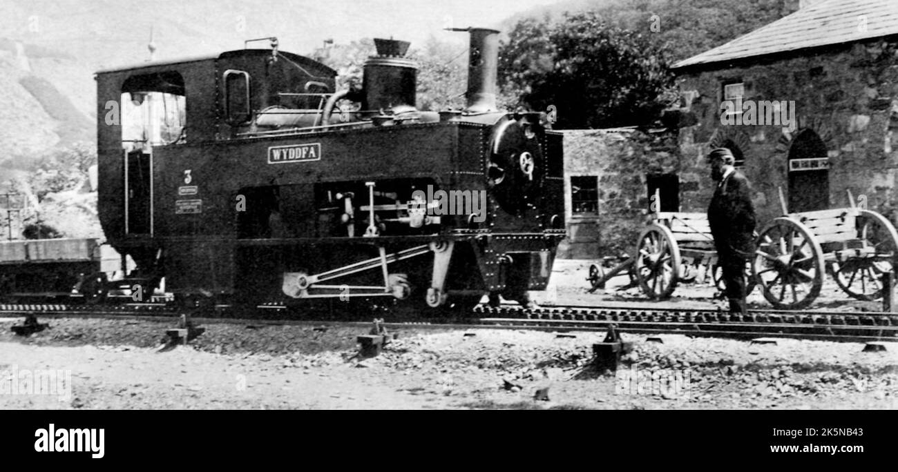 Francis Frith - Llanberis Snowdon Mountain Railway. Stock Photo