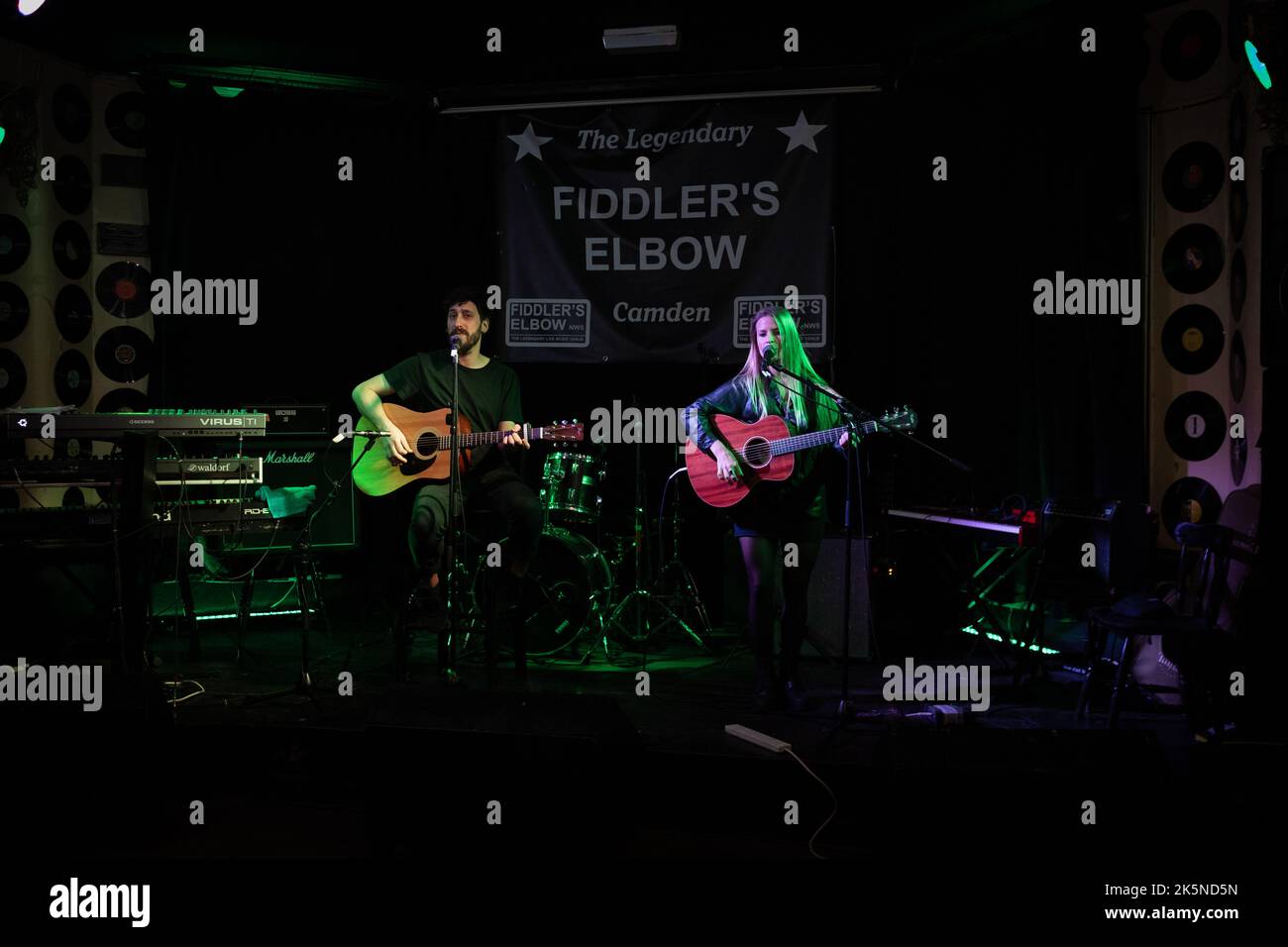 Fiddler's Elbow, Camden, London, UK Stock Photo