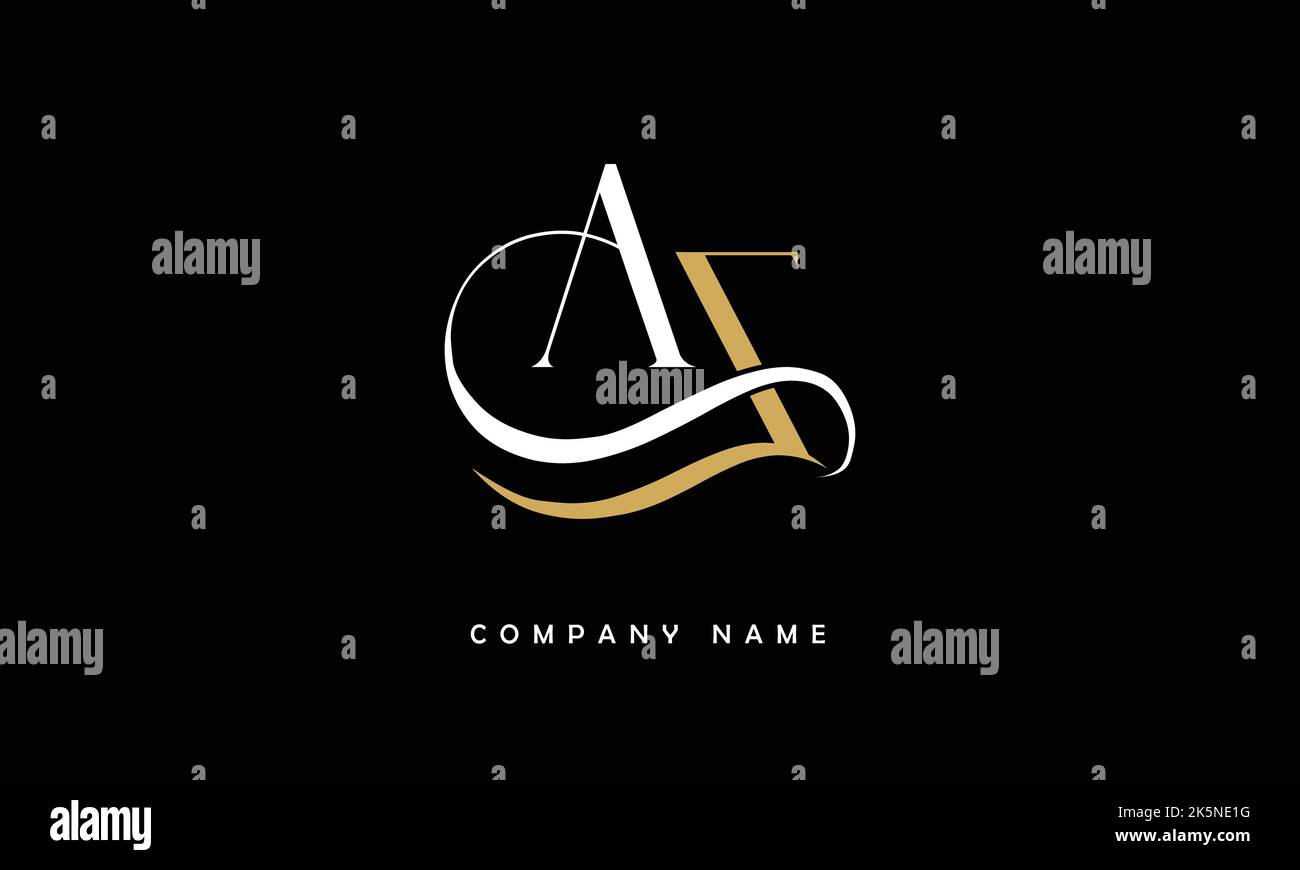 AZ, ZA Abstract Letters Logo Monogram Stock Vector