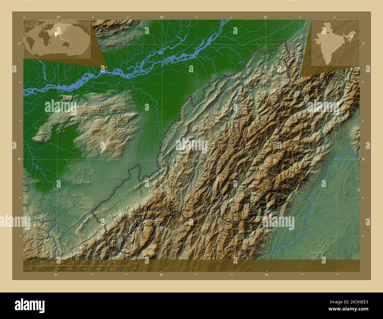 nagaland-state-of-india-colored-elevation-map-with-lakes-and-rivers