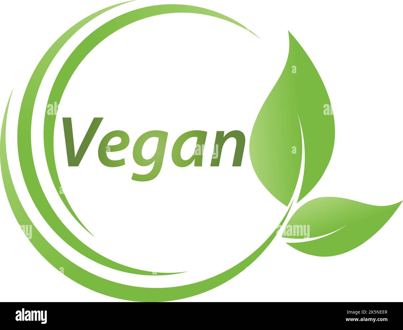 Vegetarian symbol with leaves, vegan, logo Stock Vector Image & Art - Alamy