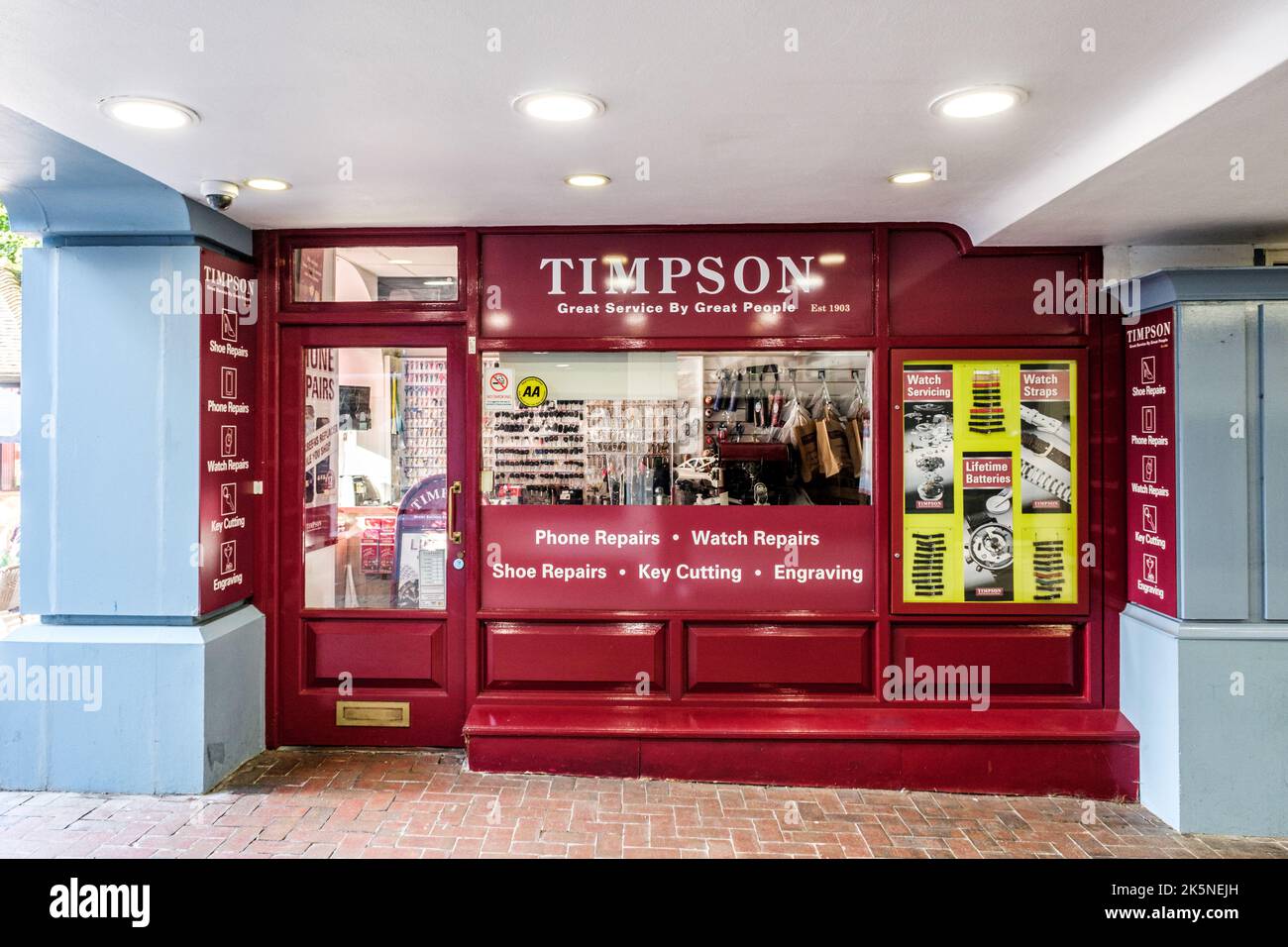 Dorking, Surrey Hills, UK, October 09 2022, Timpson Traditional