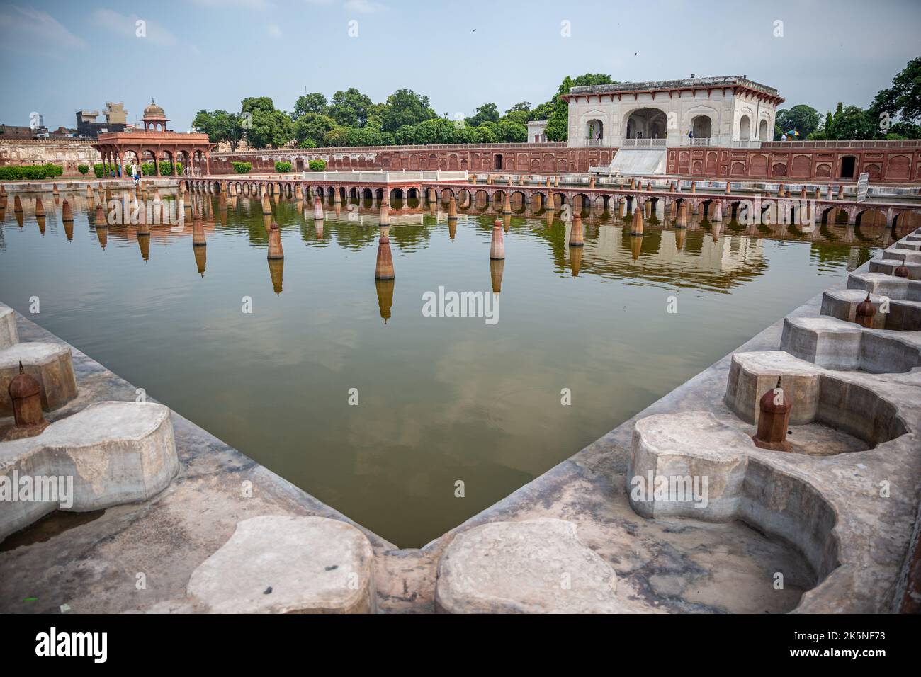 Shalimar (or Shalamar) gardens, Lahore, Pakistan Stock Photo