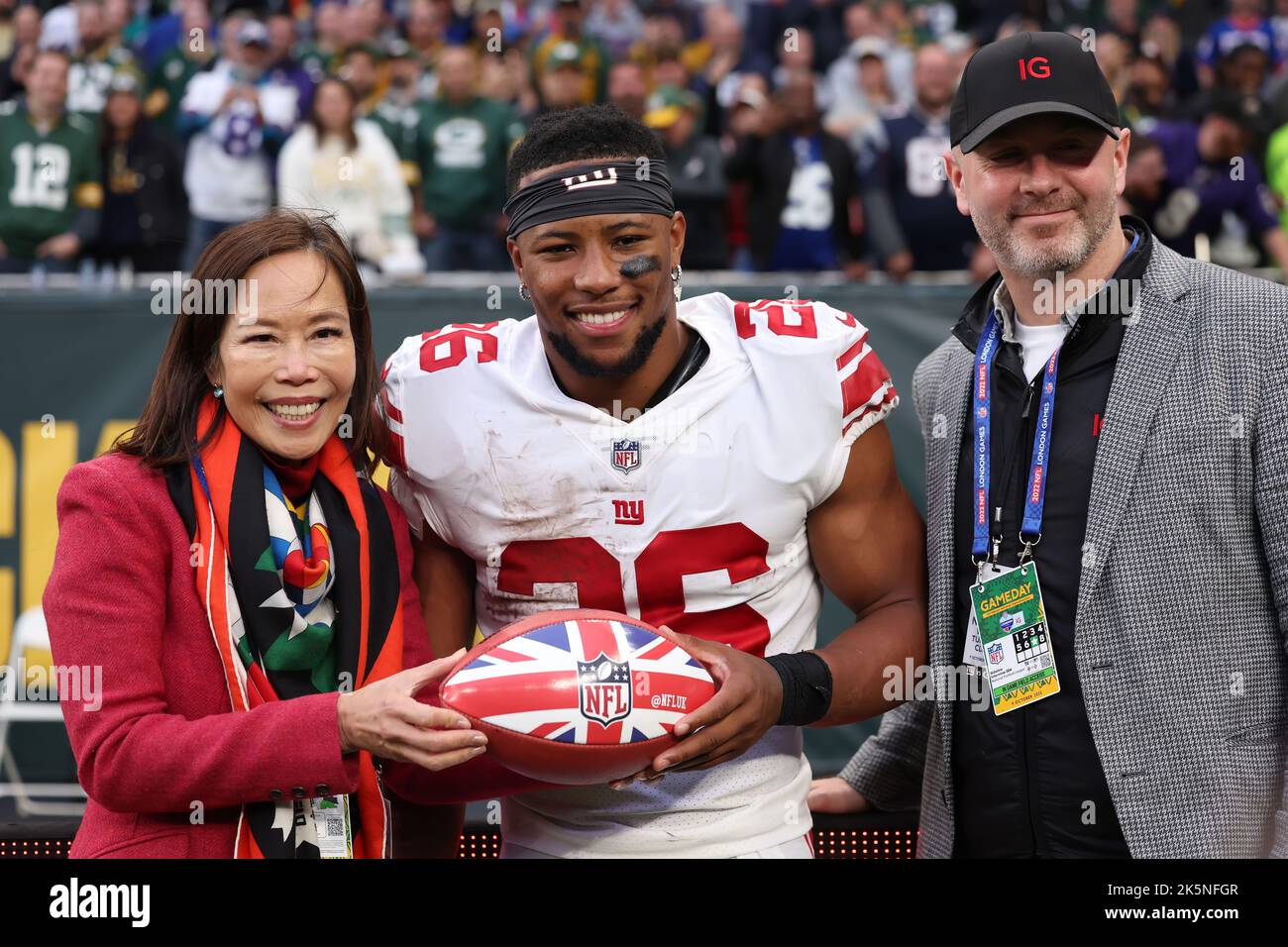 NFL in London: New York Giants stun Green Bay Packers 27-22 at Tottenham as  Saquon Barkley stars once again, NFL News